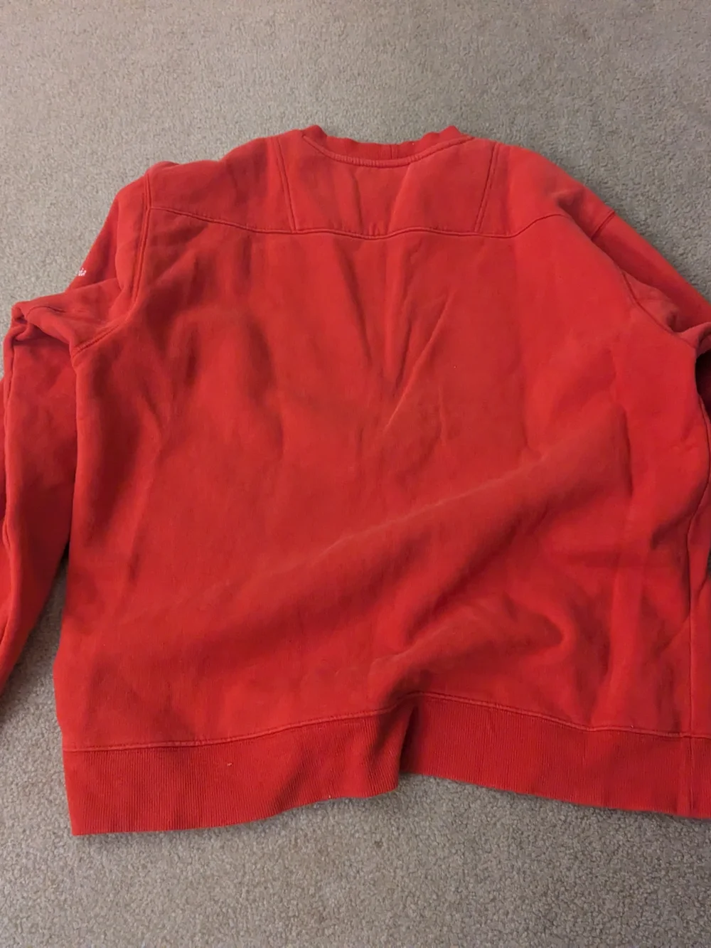 Nebraska Red Pullover Crewneck Sweatshirt